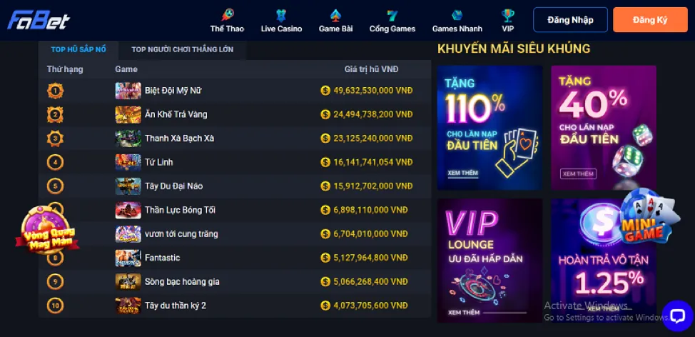 Cá Cược Thể Thao tại KU11BET